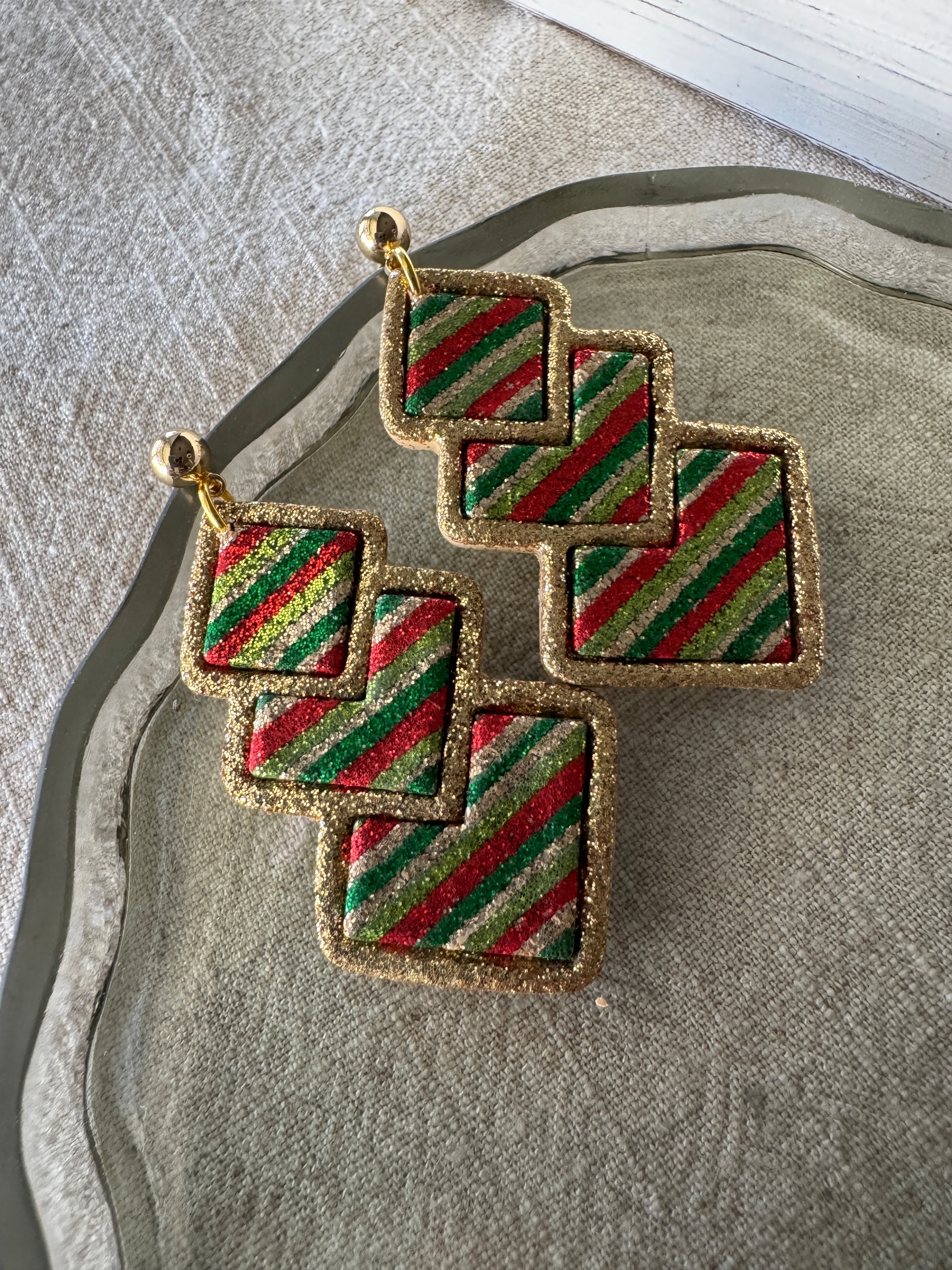 Classic Glitter & Stripes