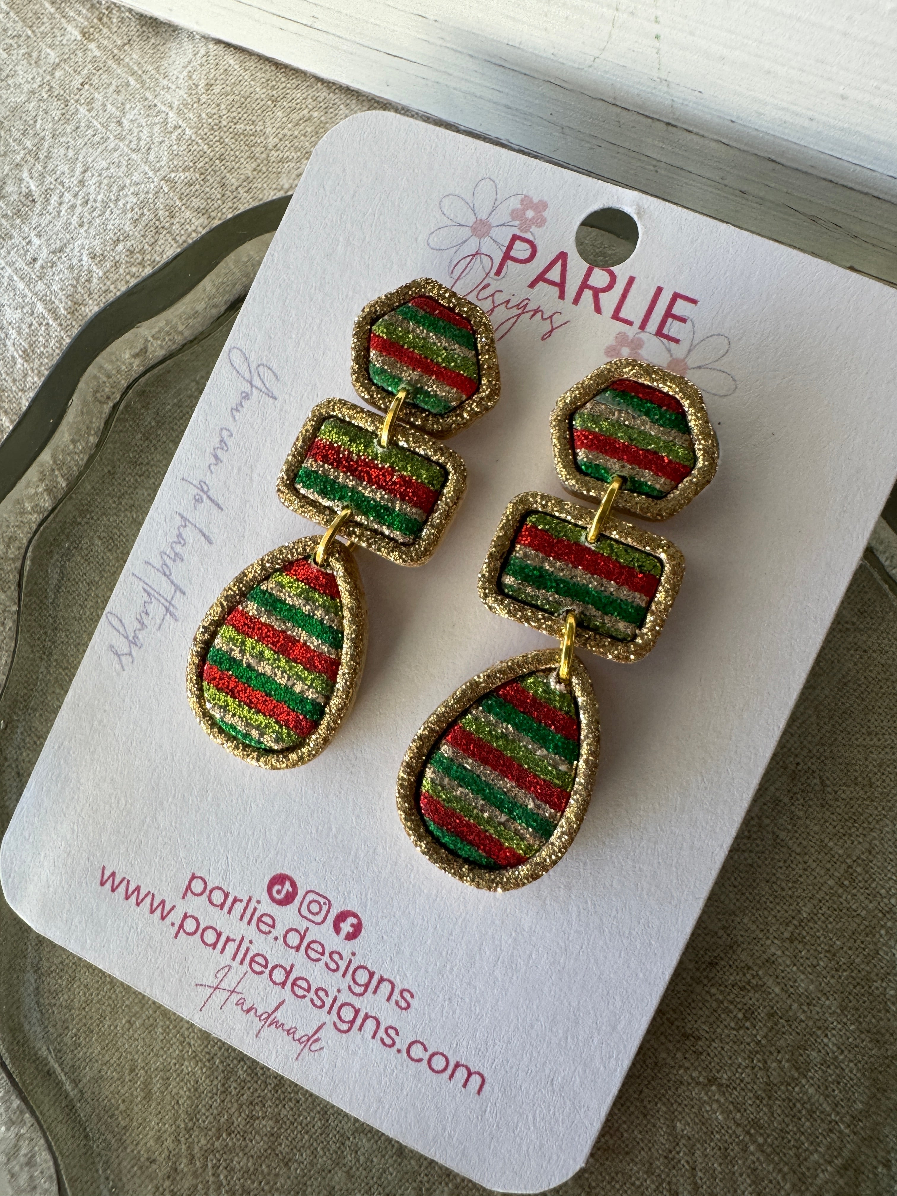 Classic Glitter & Stripes