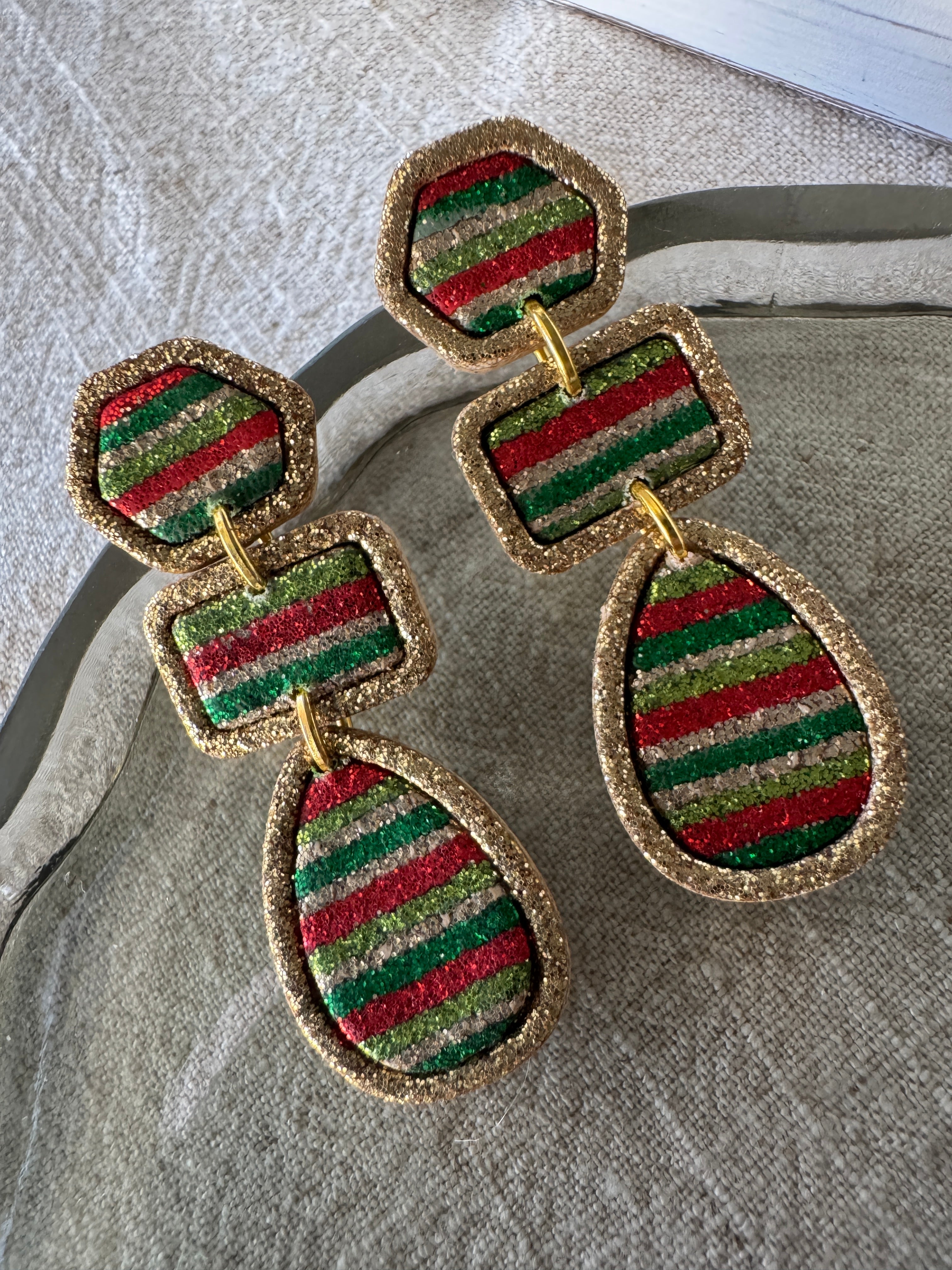 Classic Glitter & Stripes