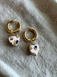 Cheetah Heart CHARM- HOOP SOLD SEPARATELY / Polymer Clay Jewelry