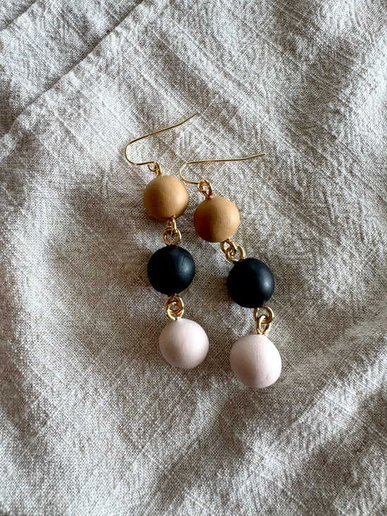 Beads neutral/ Polymer Clay Jewelry