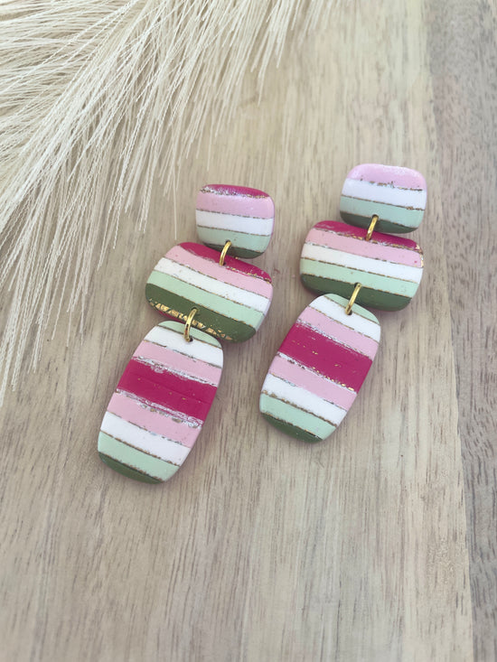 Winley: Watermelon Stripes (Silver option)