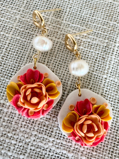 Florals &amp; pearls