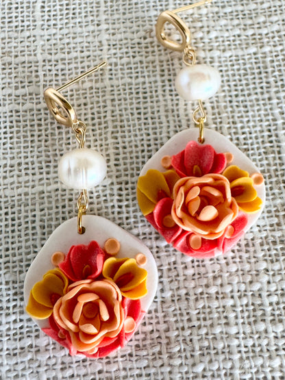 Florals &amp; pearls