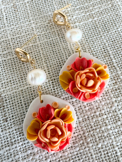 Florals &amp; pearls