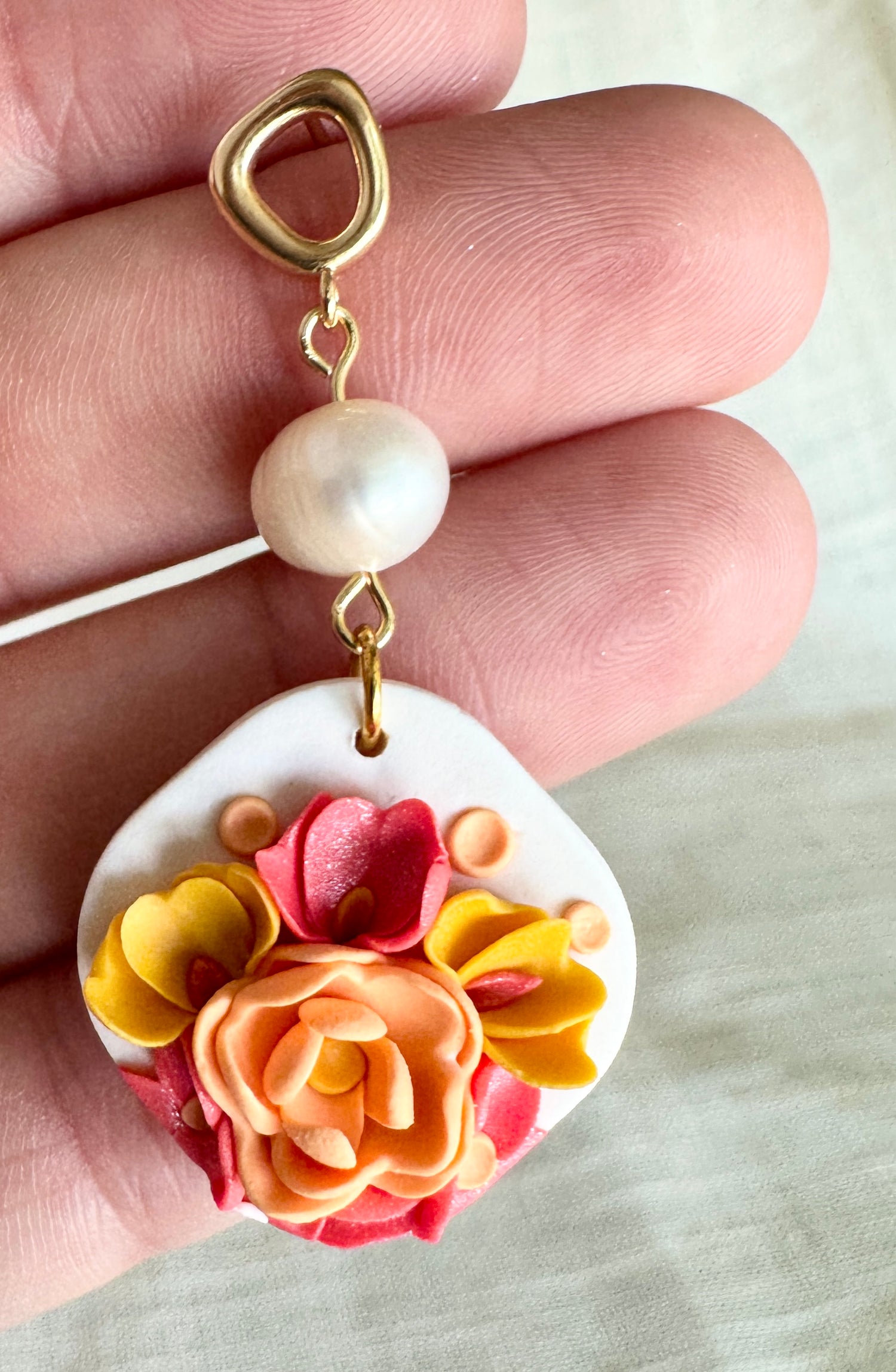 Florals &amp; pearls