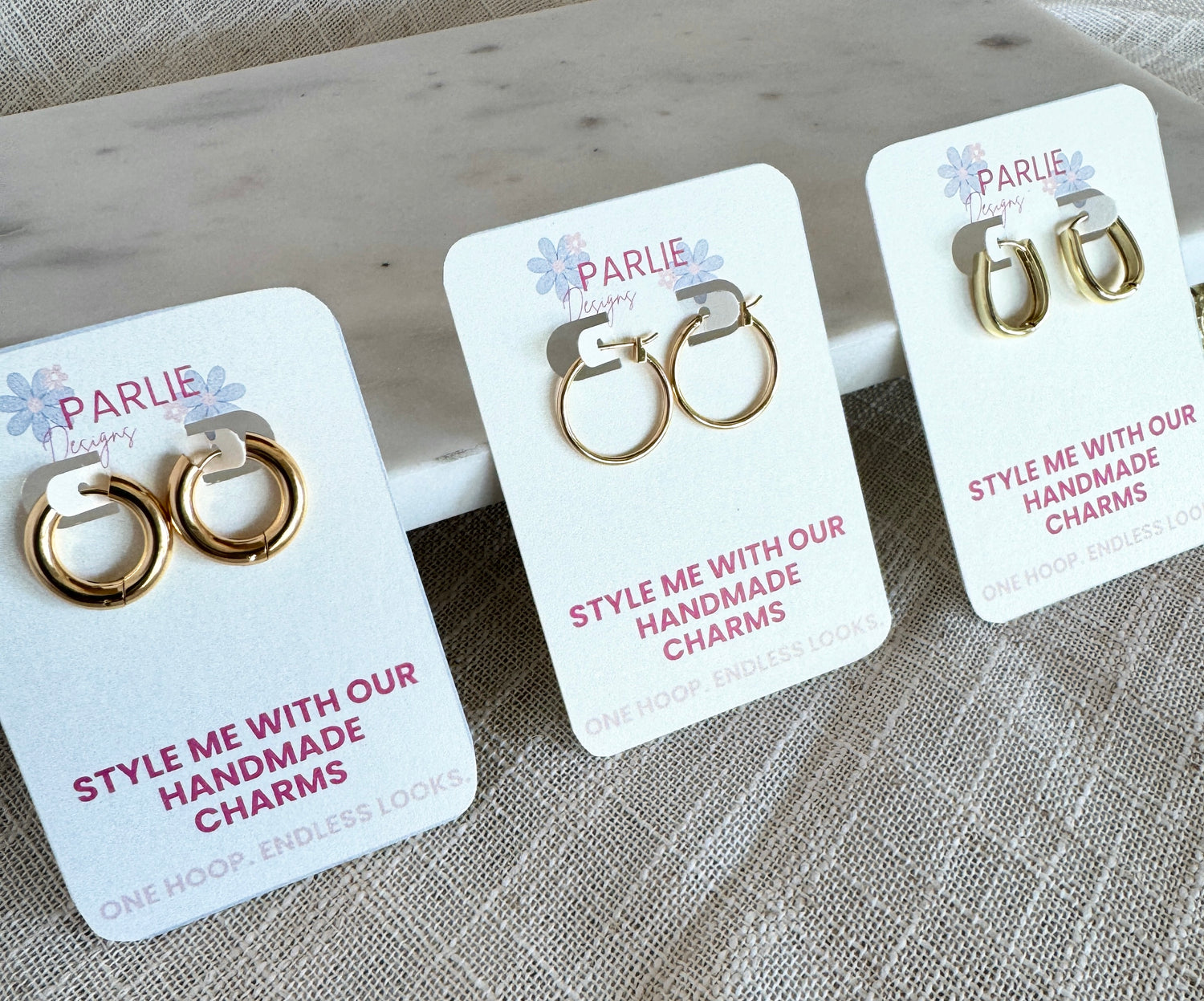 Hoop Bar [1st choose a hoop: then add charms]