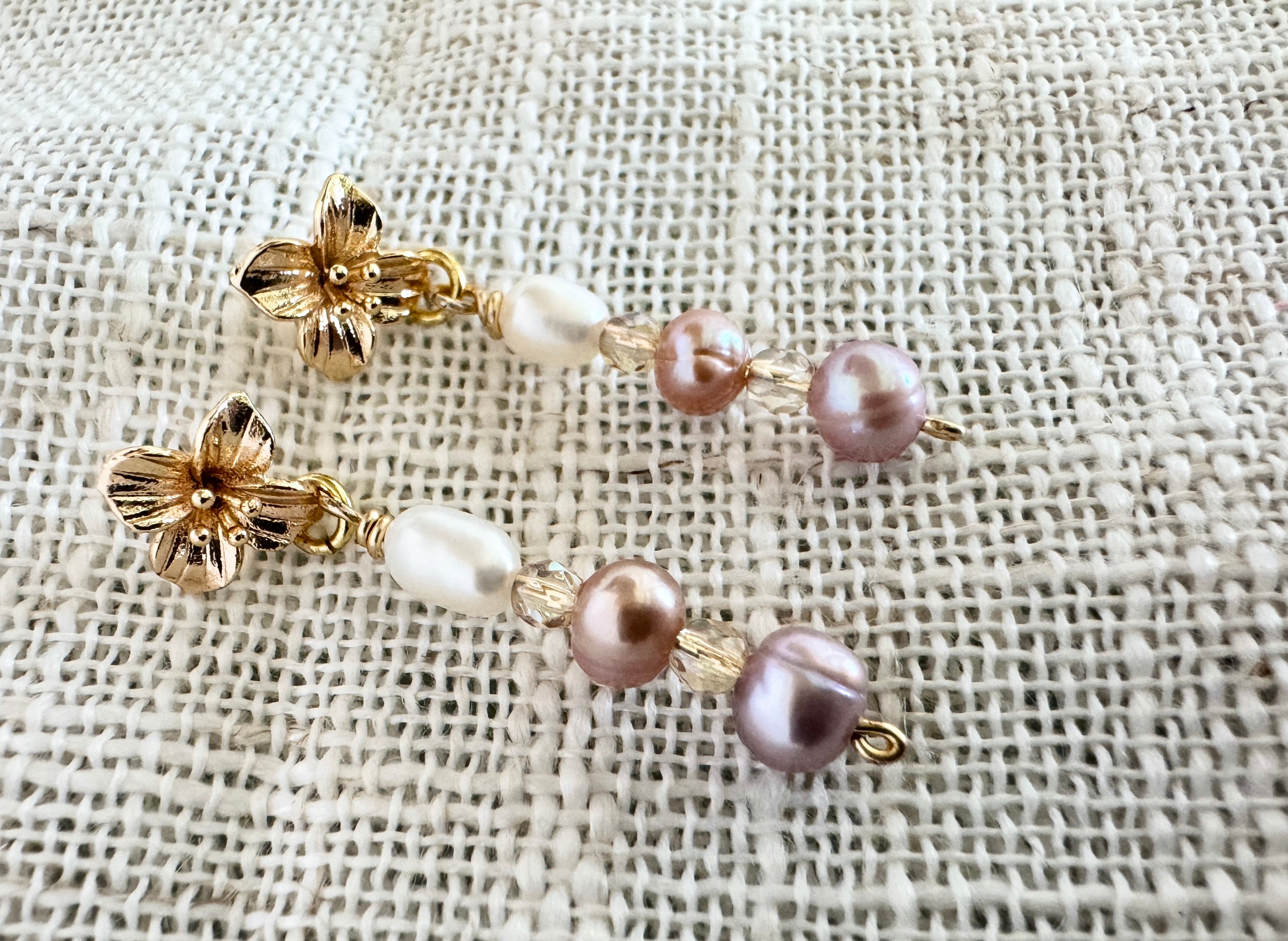 Flower &amp; Mixed Pearls