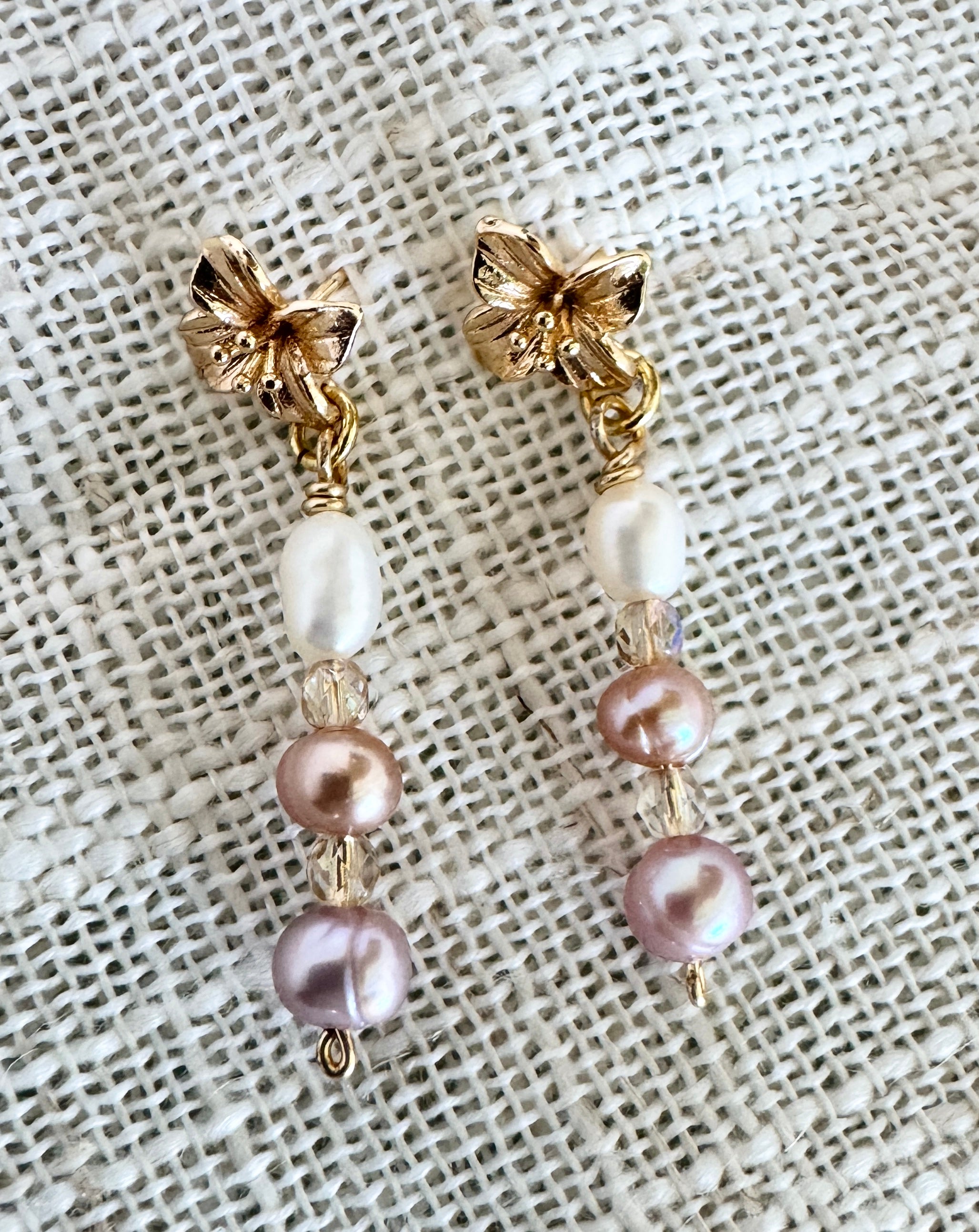 Flower &amp; Mixed Pearls