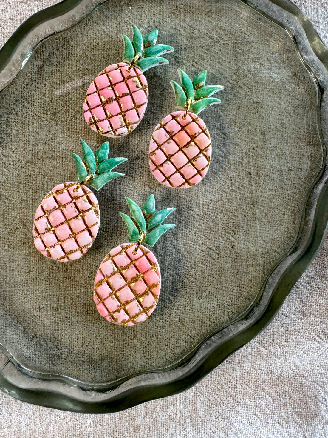 Watercolor Pineapples