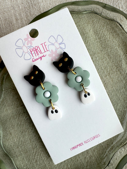 Haunted Cat Dangles
