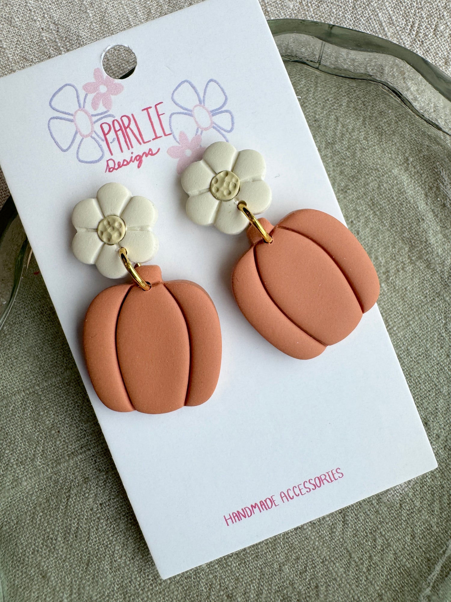 Pumpkin Bloom Earrings