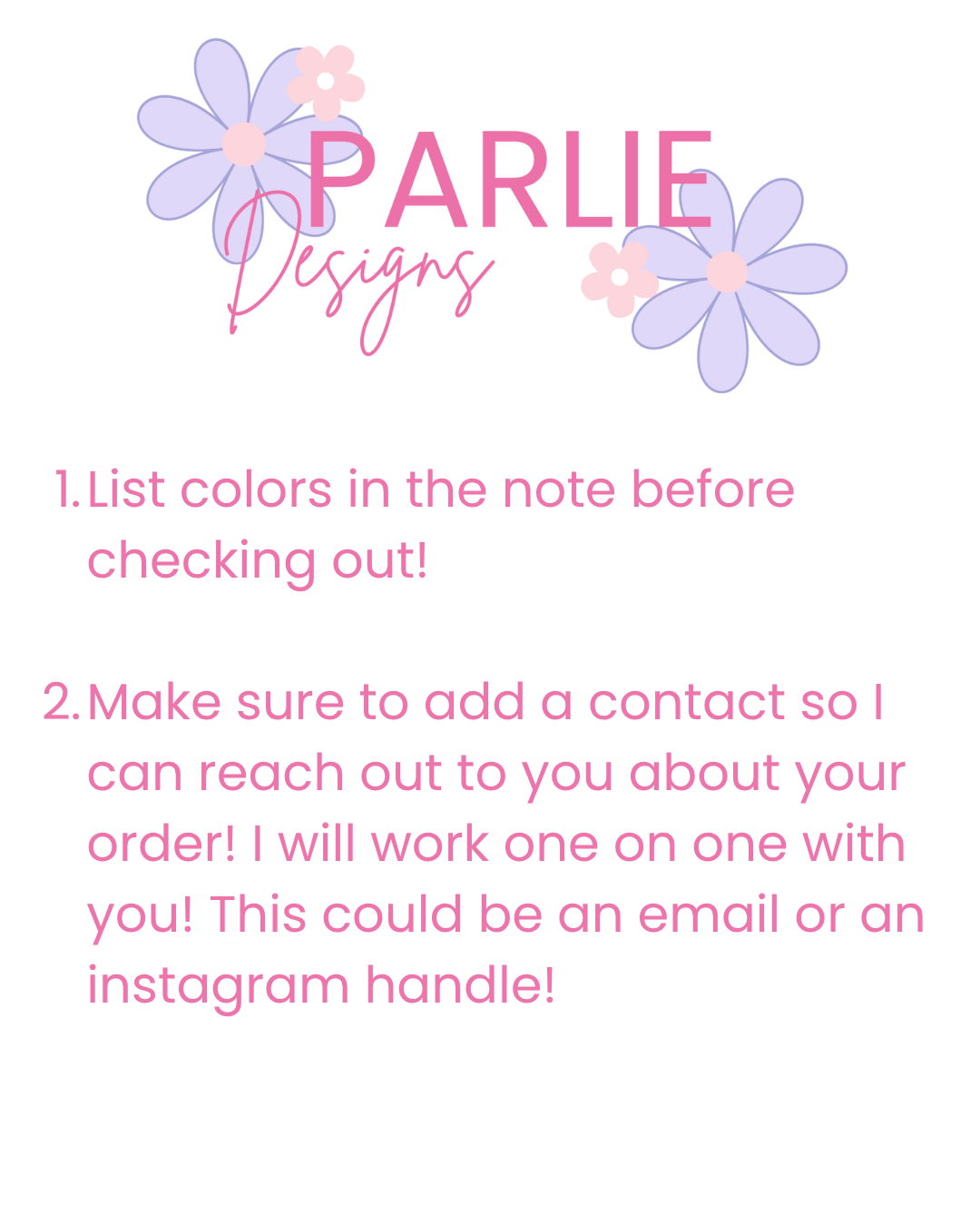 Triple Dangle- custom colors available